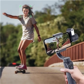 گیمبال و استبلایزر موبایل پرودو Porodo 3-Axis Gimbal Stabilizer PD-LFST035 با قابلیت تشخیص حرکت
