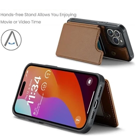 کاور اِپیکوی مدل Leather Detachable Wallet مناسب برای گوشی موبایل اپل iPhone 16