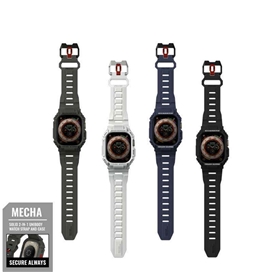 بند و کاور اپل واچ اولترا 49mm مدل Skinarma Mecha 2in1