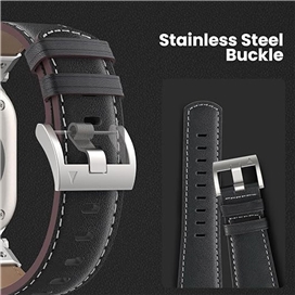 بند چرمی G-Tech Vintage Leather برای اپل واچ (44/45/46/49mm)