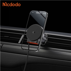 هولدر وایرلس رو داشبوردی و دریچه کولری مک دودو Mcdodo MagQ Qi2 Magnetic Wireless Car Charger CH-0090