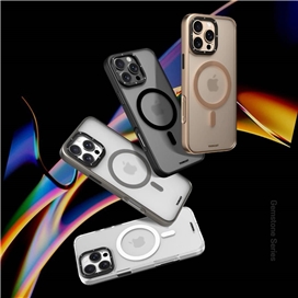 قاب یانگکیت Youngkit Gemstone Back+soft frame case iphone مناسب برای Apple iPhone 16