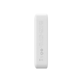 پاوربانک وایرلس مگنتی 10000 با کابل لایتنینگ بیسوس Baseus Magnetic mini 20W Power Bank PPCXM10I