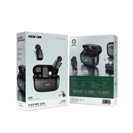 میکروفون بی سیم گرین لاین Green Lion Flex Mic Dou GNFLMICDUOBK
