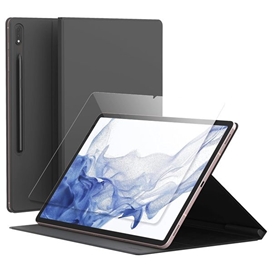 کیف کلاسوری به همراه گلس تبلت آراری مدل Mifolio مناسب Galaxy Tab S8 Plus