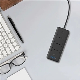 چند راهی برق پاورولوژی Powerology Multi Port Smart Power Strip