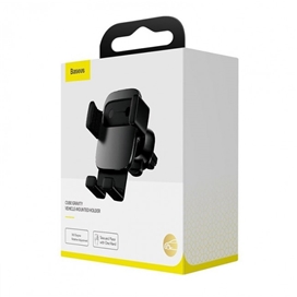 هولدر و پایه نگهدارنده موبایل باسئوس | Baseus Cube Gravity Vehicle-Mounted Holder SUYL-FK01