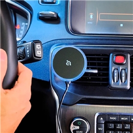 شارژر فندکی و هولدر خودرو برند آدام المنتس Adam Elements مدل OMNIA CX1 Magnetic Charging Car Mount