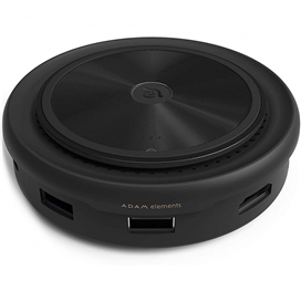 شارژ بیسیم و هاب هفت کاره برند آدام المنتس مدل Adam Elements CASA Hub O7 Wireless Charger USB 3.1 & USB-C 1 in 7 Black