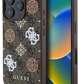 قاب اورجینال برند گس Guess مدل Design Hard Case With Peony مناسب برای Apple iPhone 16 Pro Max