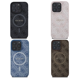 قاب اورجینال برند گس مدل Guess Ring Classic Logo With MagSafe مناسب برای Apple iPhone 16 Pro Max