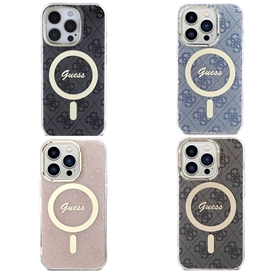قاب اورجبنال برند گس Guess Magsafe IML Hard Case مناسب برای Apple iPhone 16 Pro Max