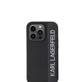 قاب برند کارل لاگرفلد چرمی مدل Karl Lagerfeld leather مناسب برای Apple iPhone 16 Pro Max