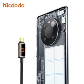 کابل شارژ تایپ سی قطع کن دار 1.2 متر مک دودو Mcdodo Auto Power Off 100w Cable CA-6650