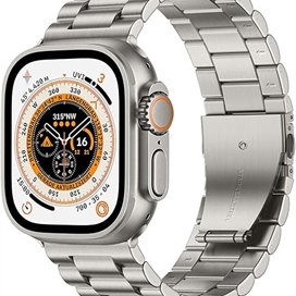 بند استیل برند Levelo مدل DAYTONA مناسب برای اپل واچ 42/44/45/49 میلی متری