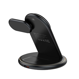 شارژ وایرلس رو میزی 3 کاره الدینو LDNI Wireless Charging Station WL02