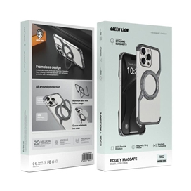 کاور گرین لاین مدل Edge Y MagSafe Bezel Less مناسب برای گوشی موبایل اپل iPhone 16 Pro Max