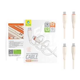 کابل شارژ Blueo بلو Cable Ape Legend Fast Charging Type C to Type C طول 1.5 متر