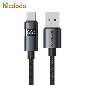 کابل تایپ سی 66 وات با نمایشگر مک دودو Mcdodo 6A Type-C USB Data Cable CA-6520