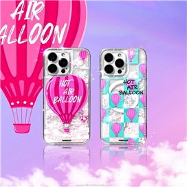 قاب برند یانگ کیت مدل Youngkit Glitter Quicksand Hot Air Balloon Case مناسب برای Apple iPhone 16 Pro