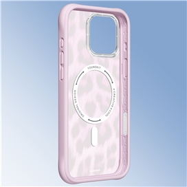 قاب برند Youngkit یانگ کیت مدل Leopard Removable Liquid Silicone Magsafe مناسب برای Apple iPhone 16 Pro Max