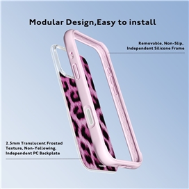 قاب برند Youngkit یانگ کیت مدل Leopard Removable Liquid Silicone Magsafe مناسب برای Apple iPhone 16 Pro Max