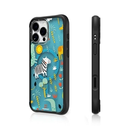 قاب برند یانگکیت مدل Youngkit Zoo Removable Liquid Silicone magsafe مناسب برای Apple iPhone 16 Pro Max