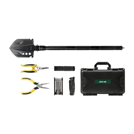 ست ابزار کمپینگ و بقا چندکاره گرین لاین Green Lion Survival X9 Outdoor Tool Kit GNSRX9TOOLBK