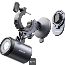 هولدر و چراغ قوه دوچرخه و موتور بیسوس Baseus PrimeTrip Light And Bike Holder BS-CG025