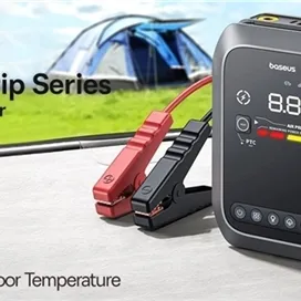 جامپ استارتر و پمپ باد 4 کاره بیسوس Baseus Primetrip Jump Starter 1200A BS-CH014
