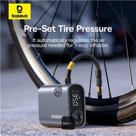 پمپ باد دوچره و موتور بیسوس Baseus PrimeTrip Portable Bike Pump BS-CG023
