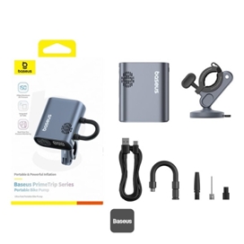 پمپ باد دوچره و موتور بیسوس Baseus PrimeTrip Portable Bike Pump BS-CG023