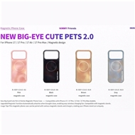 قاب برند نیمی مدل ابر و بادی با مگ سیف Nimmy Magnetic مناسب برای Apple iPhone 17