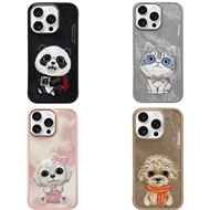 قاب برند نیمی مدل Nimmy New Big Eye Cute Pets Series Iphone مناسب برای Apple iPhone 16 Pro Max