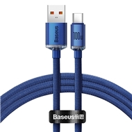 کابل شارژ USB به Type-c بیسوس 100 وات 2متر Baseus Crystal Shine CAJY000501