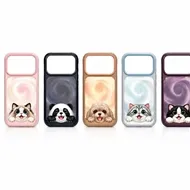 قاب برند نیمی مدل Nimmy Magnetic Floppy Big Eyes Series مناسب برای Apple iPhone 18 Pro Max