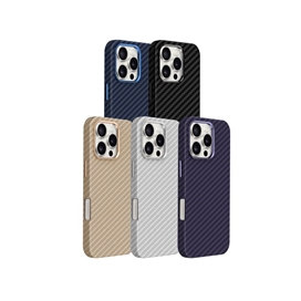 قاب Kzdoo کی زد دو Mag Noble Collection Carbon For Iphone مناسب برای Apple iphone 16 Pro