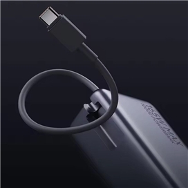 پاوربانک 10000 شیائومی Xiaomi Power Bank PB1165MI توان 165 وات همراه با کابل متصل