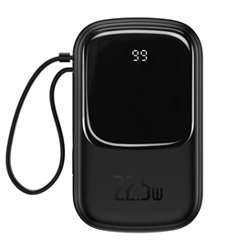 پاوربانک 20000 بیسوس Baseus PPQD040101 Qpow Pro توان 22.5 وات و کابل تایپ سی