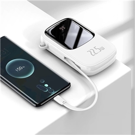 پاوربانک 20000 بیسوس Baseus PPQD040101 Qpow Pro توان 22.5 وات و کابل تایپ سی