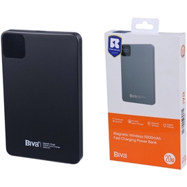 پاوربانک وایرلس 5000 مگنتی بیوا Biva BP-030 توان 20 وات