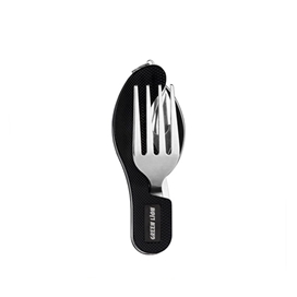 ست قاشق و چنگال مسافرتی گرین لاین Green Lion 4 in 1 Cutlery Set GN4IN1CSETBK