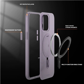 قاب YOUNGKIT یانگکیت Rock Frosted Impact Series مناسب برای Apple iPhone 15 Pro