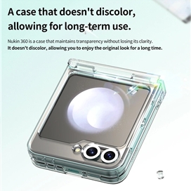 قاب گوشی آراری مدل Nukin 360 مناسب Galaxy Z Filp 6