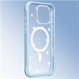 قاب Youngkit یانگ کیت Twinkle Sky آبی مناسب برای Apple iPhone 16 Pro Max