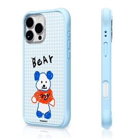 قاب Youngkit یانگ کیت Bear Hug آبی مناسب برای Apple iPhone 16 Pro Max