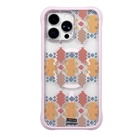 قاب Youngkit یانگ کیت Blush Canvas صورتی مناسب برای Apple iPhone 16 Pro Max