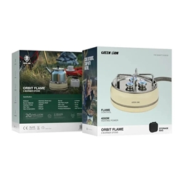 اجاق گاز مسافرتی 3 شعله گرین لاین مدل Green Lion Orbit Flame 3 Burner stove