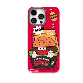 قاب OGBRO اوجی برو Food Partner Series i Am Hamburg مناسب برای Apple iPhone 16