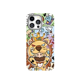 قاب OGBRO اوجی برو Beast Hunt Series Lion King مناسب برای Apple iPhone 16 Pro Max